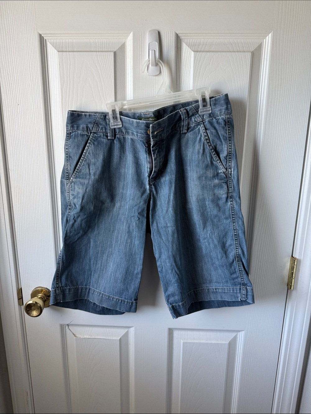 Eddie Bauer Light Blue Denim Jean Shorts